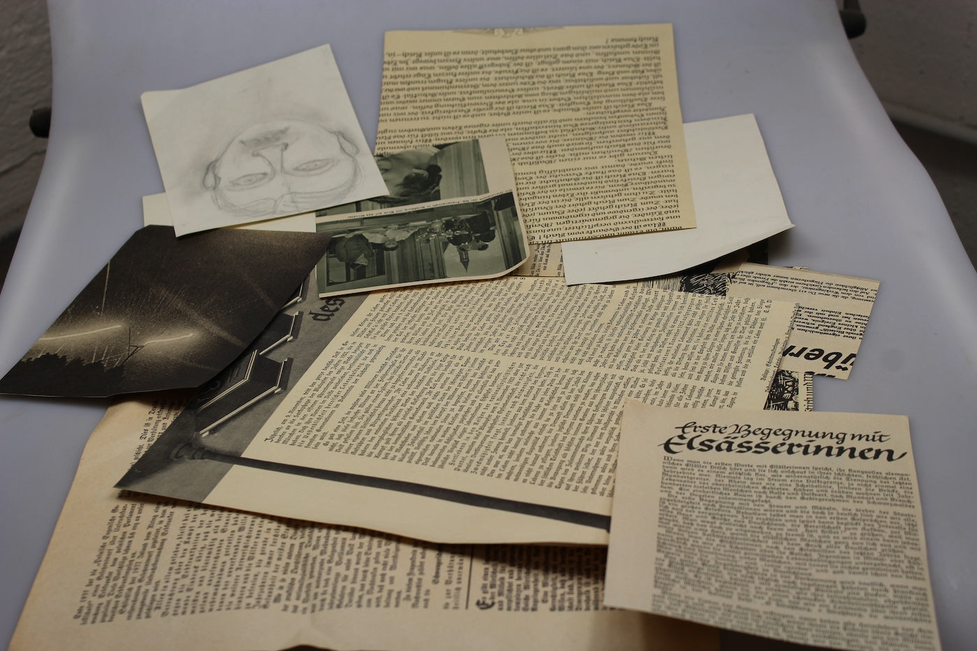 Collezione d'epoca (1933/45) ritagli giornale W.Willrich