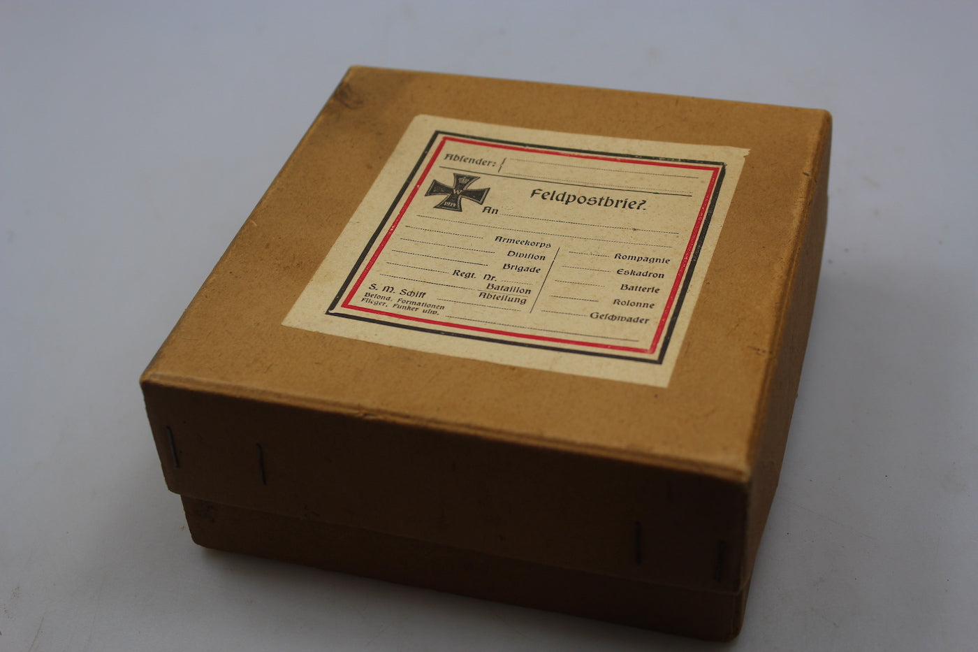 Pacchetto Feldpost WW1