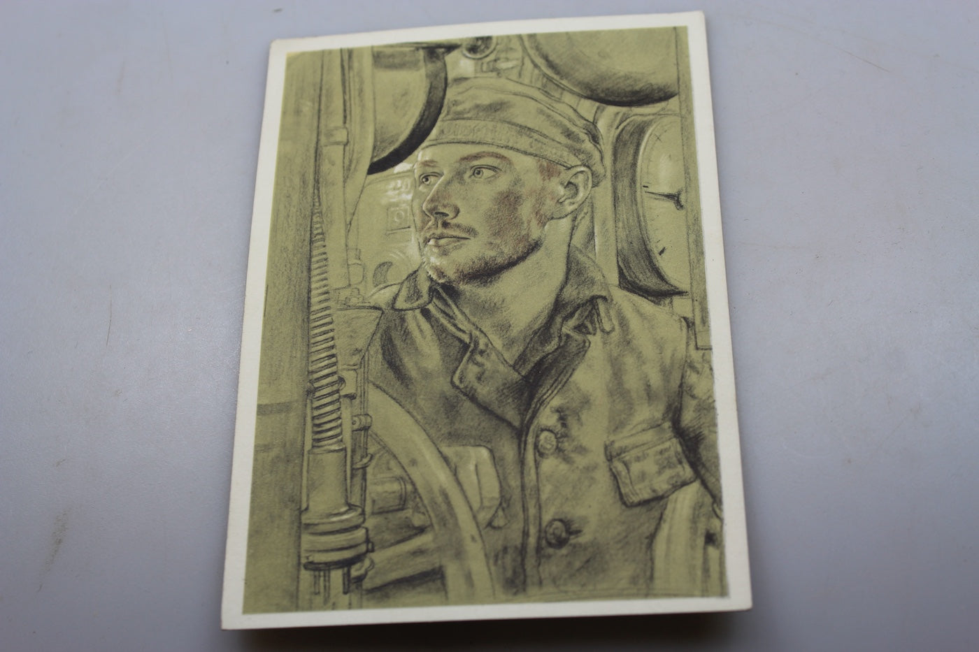 Cartolina postale Willrich -“Unsere U-Boot=Waffe” WW2
