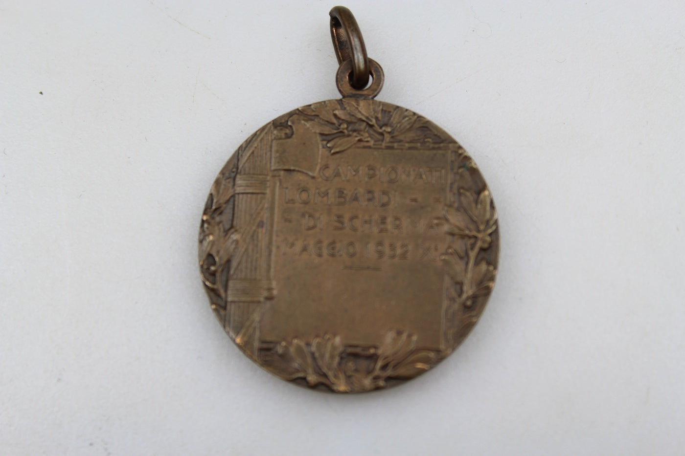 Medaglia Campionati Lombardi di Scherma Maggio 1932