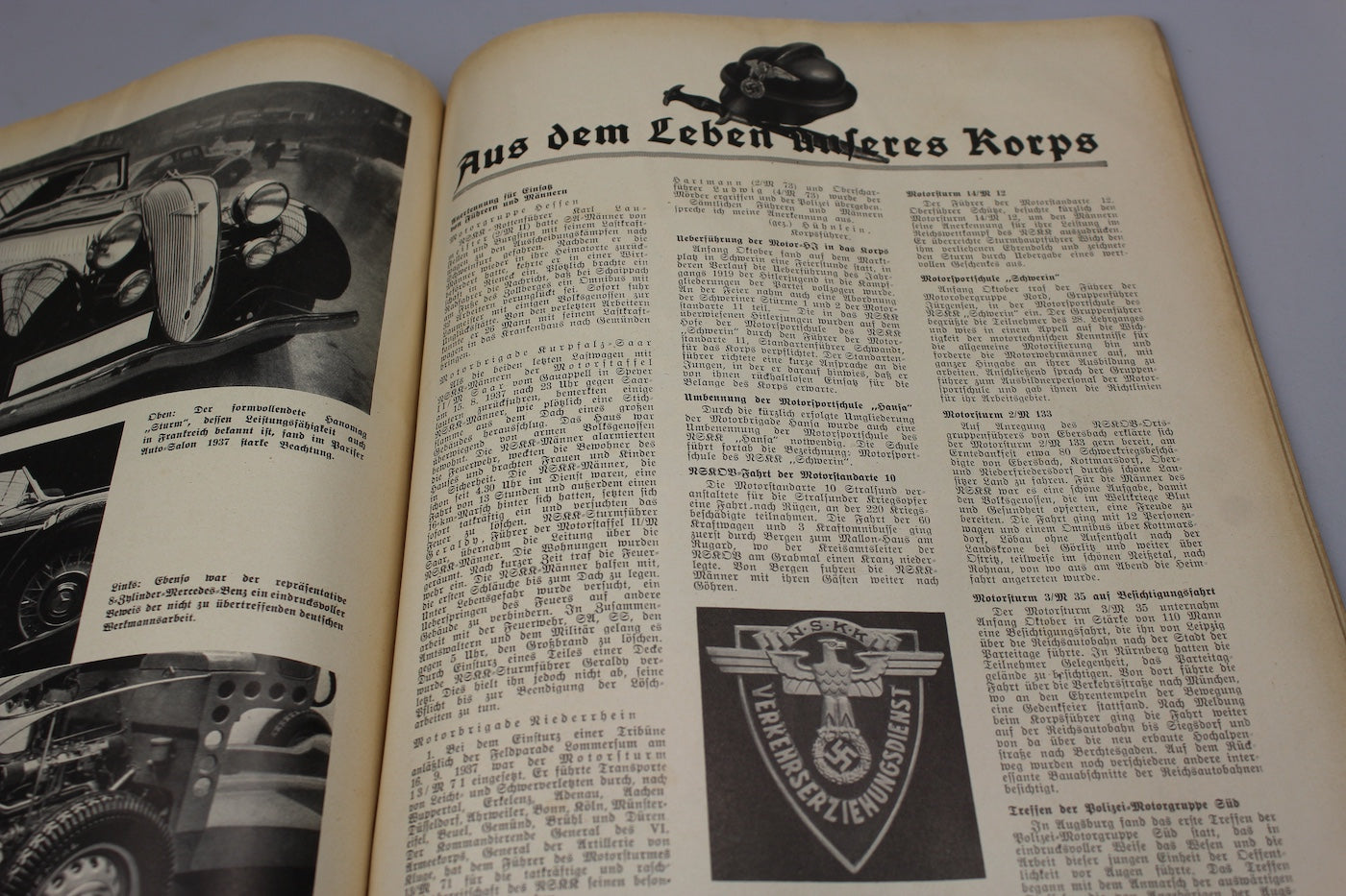 "Deutsche Kraftfahr N.S.K.K." Rivista ufficiale
