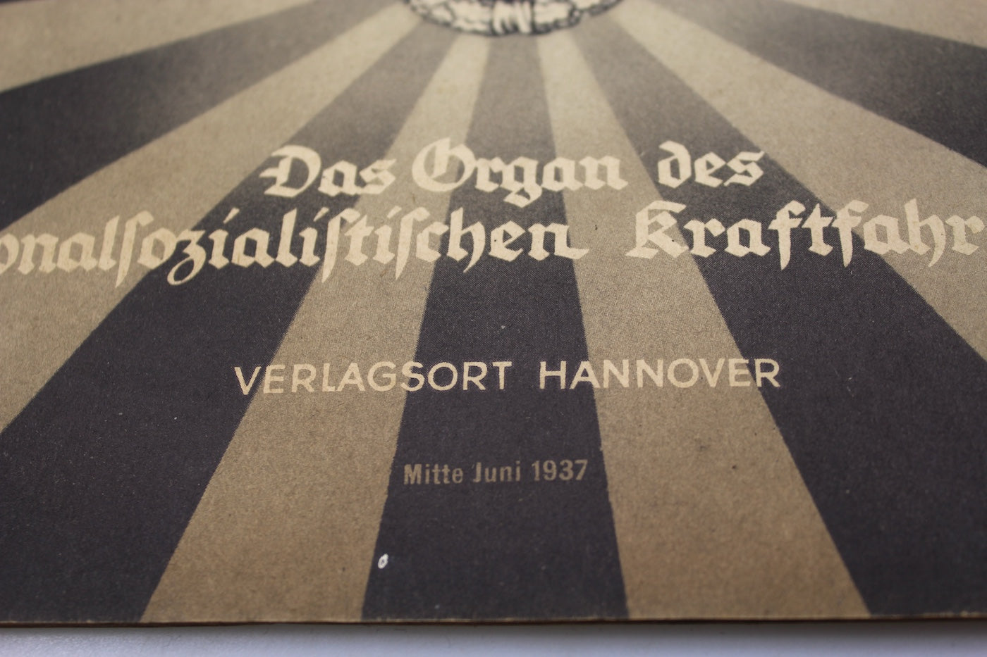 "Deutsche Kraftfahr N.S.K.K." Rivista Ufficiale