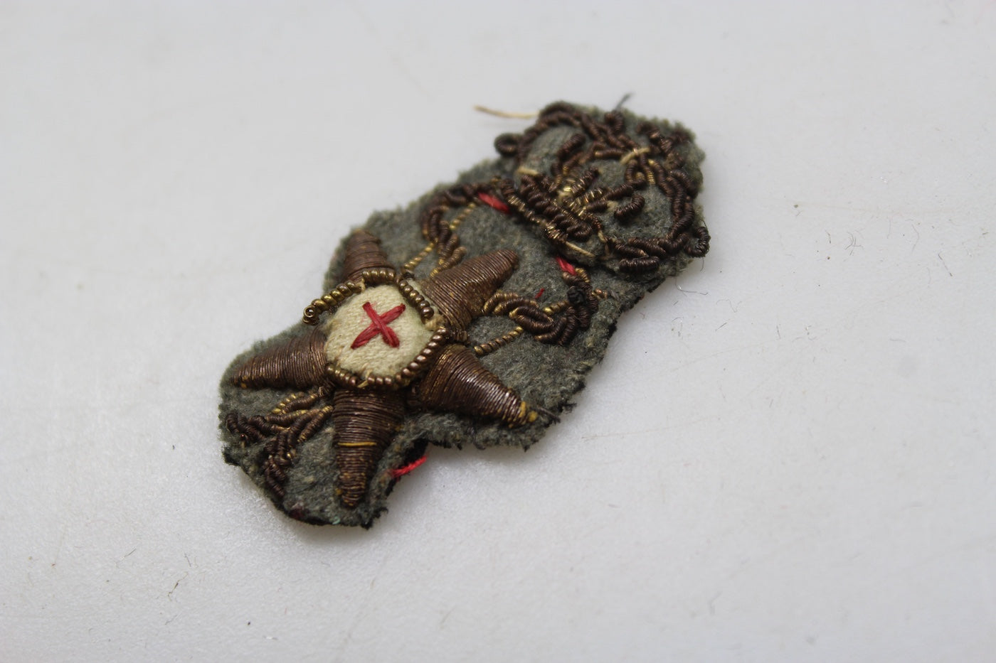 Fregio bustina Ufficiale Sanità REI WW 2