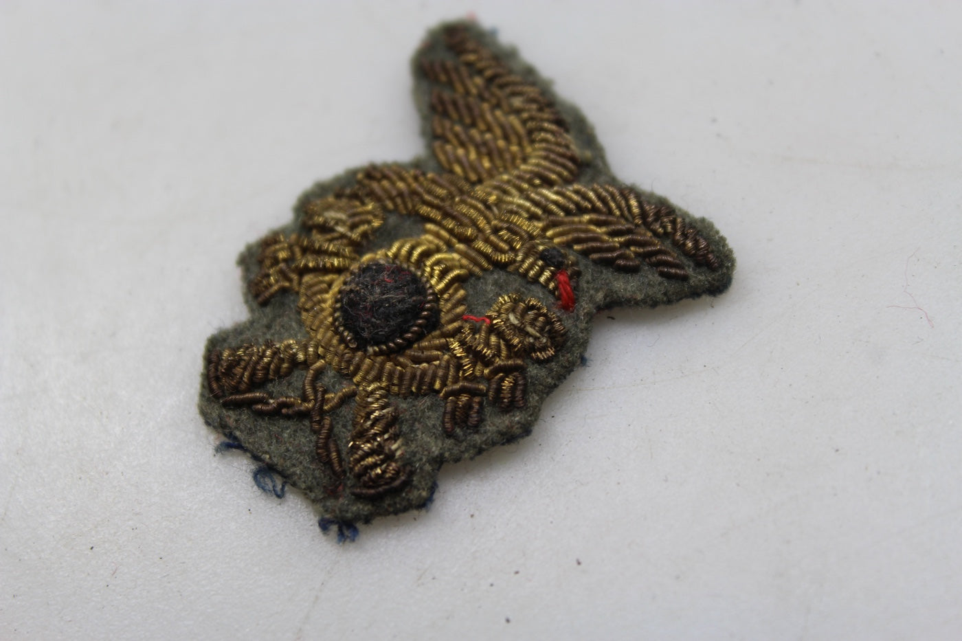 Fregio bustina Ufficiale Alpini REI WW2