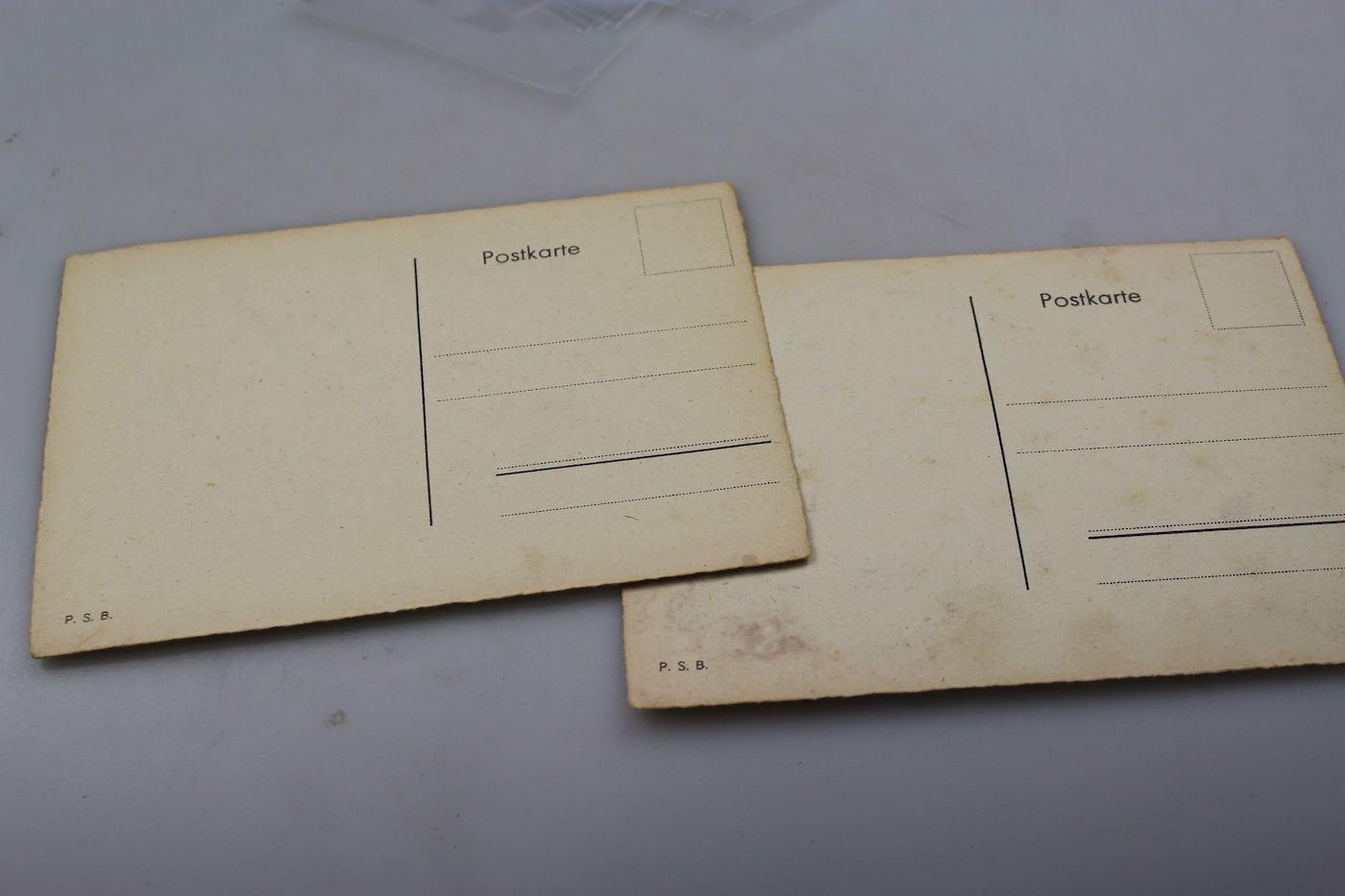Coppia cartoline Berlino anni 30' Porta Brandeburgo / Reichskanzlei, foto 5