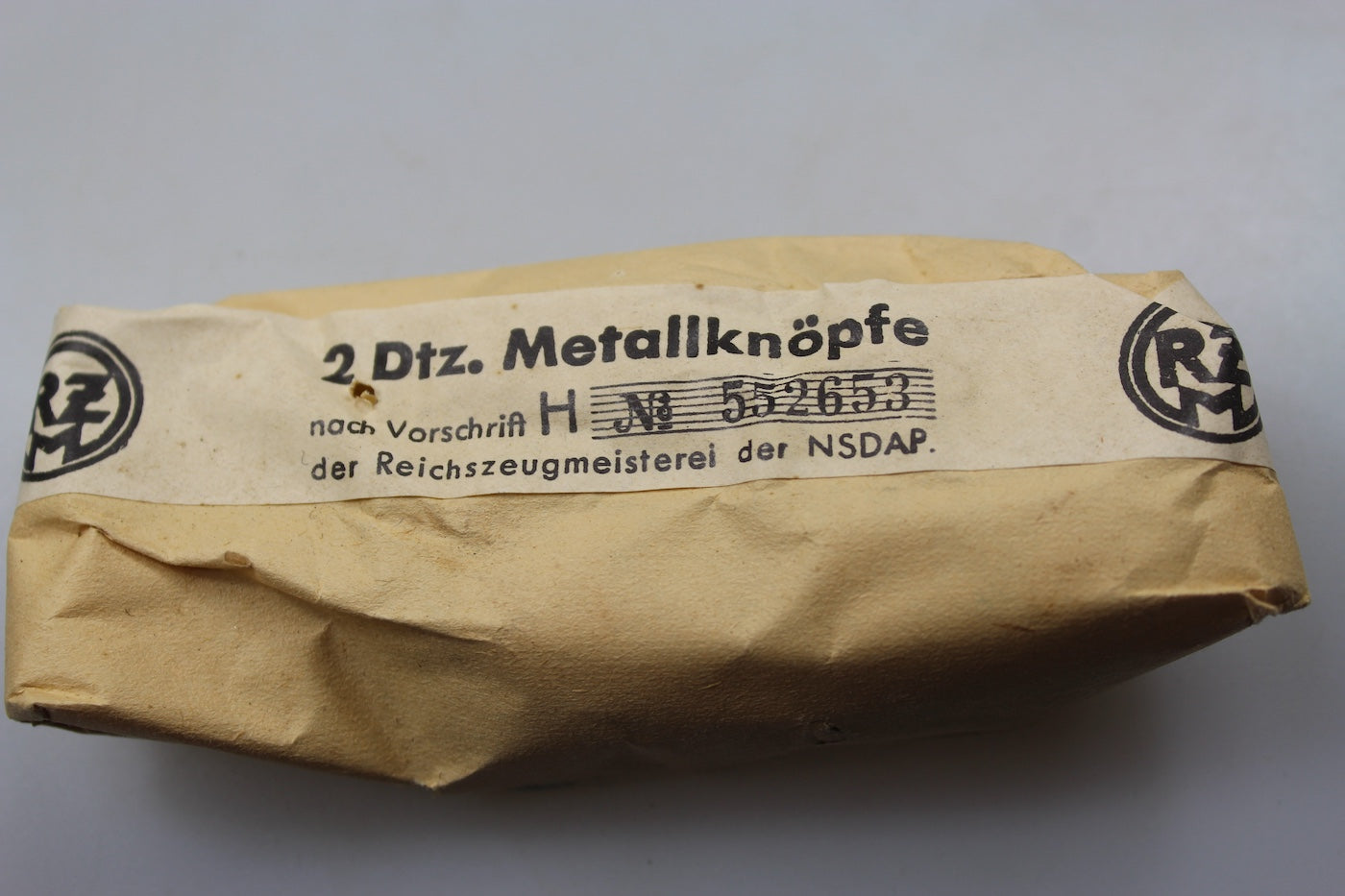 2 Dtz. Metallknopfe RZM 24 pz