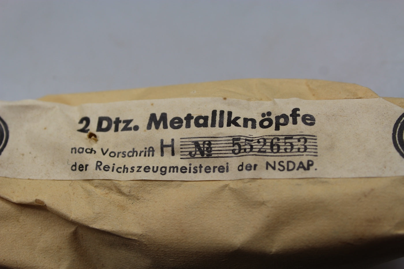 2 Dtz. Metallknopfe RZM 24 pz