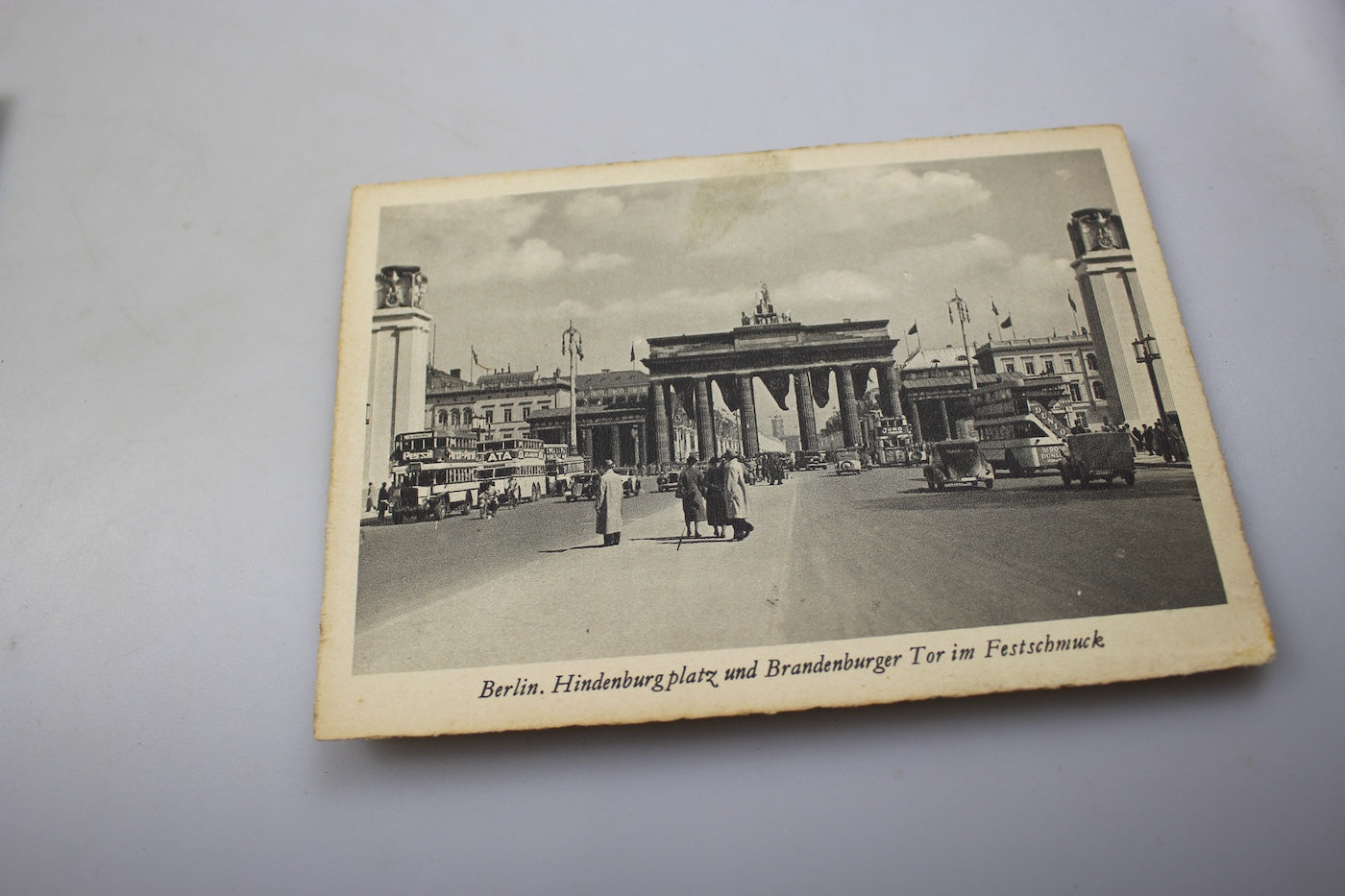 # 2 cartoline - Reichskanzlei e Porta di Brandenburgo