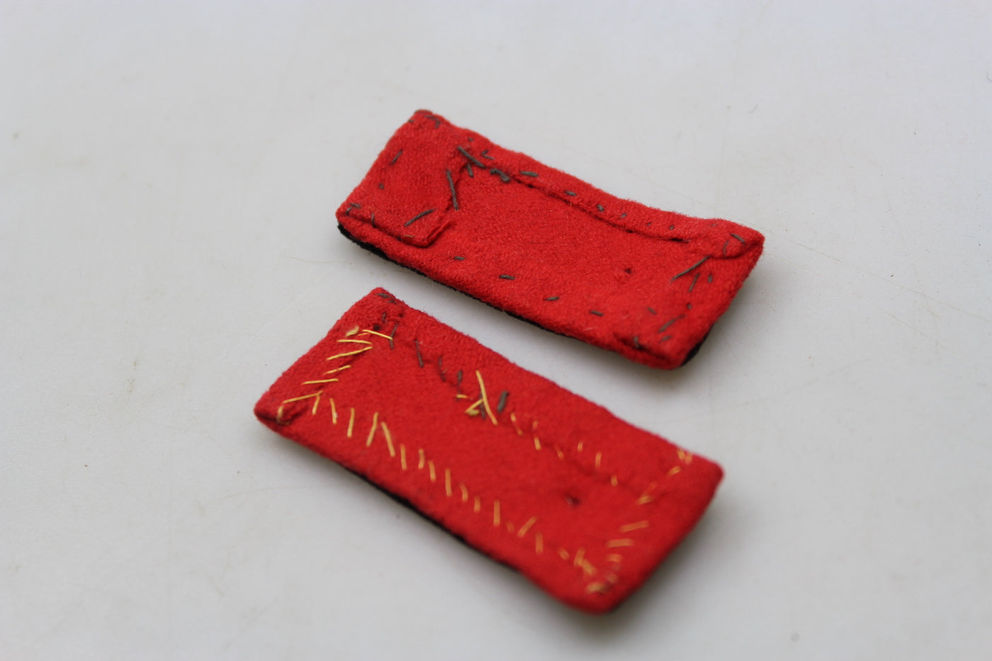 Coppia di mostrine Ufficiale REI WW2