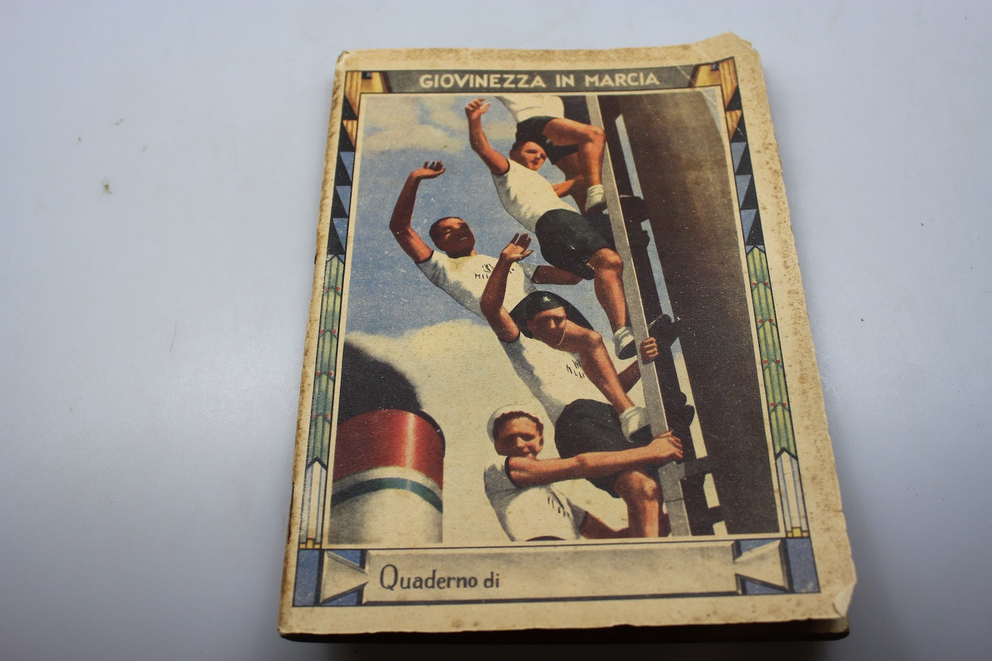 Quaderno scolastico del Ventennio Fascista