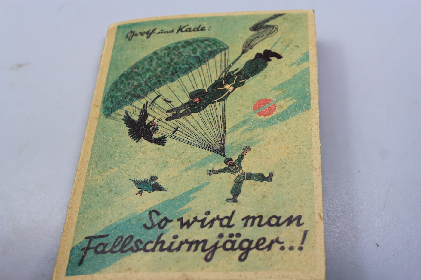 Repro "So wird mann Fallschmirjager"