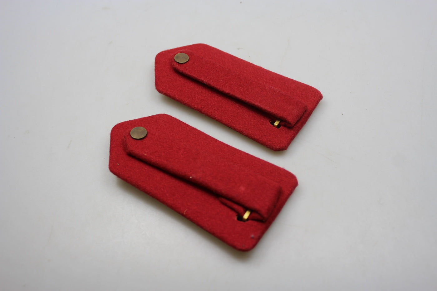 Controspalline M.34 a lastra dorata WW2