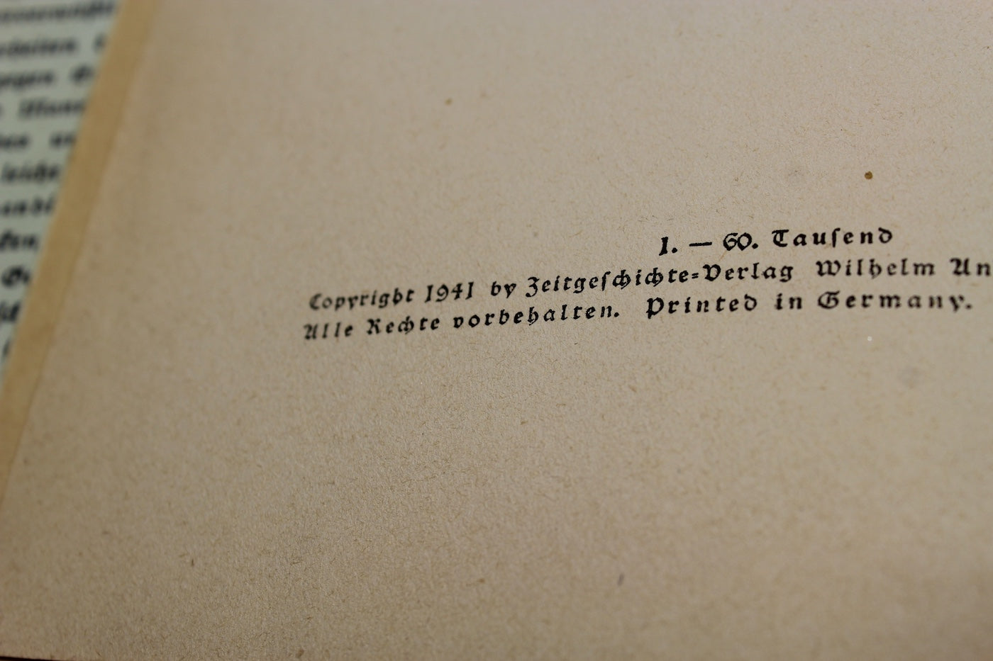 "Fahrten und flüge gegen England" - 1941