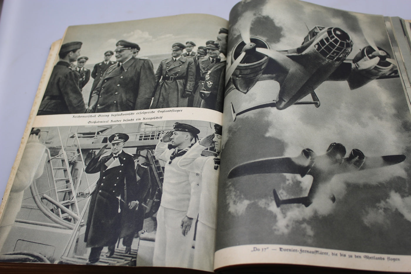 "Fahrten und flüge gegen England" - 1941