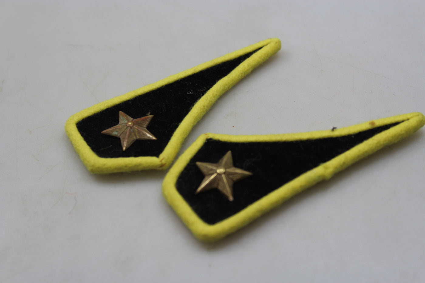 Coppia mostrine Ufficiale REI WW2