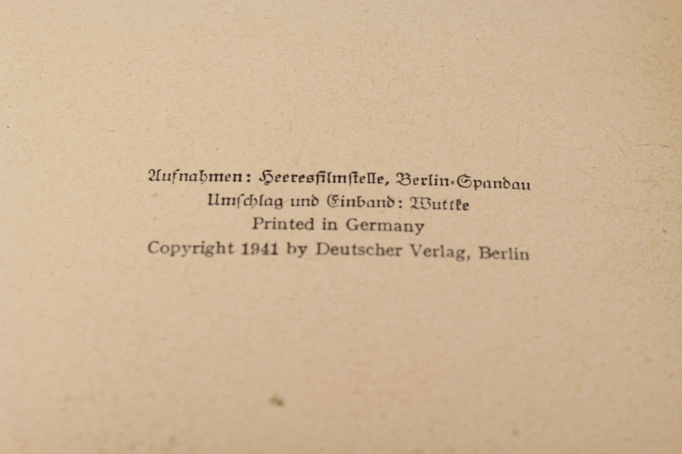 " Die Soldatische Tat " 1941 - OKH,