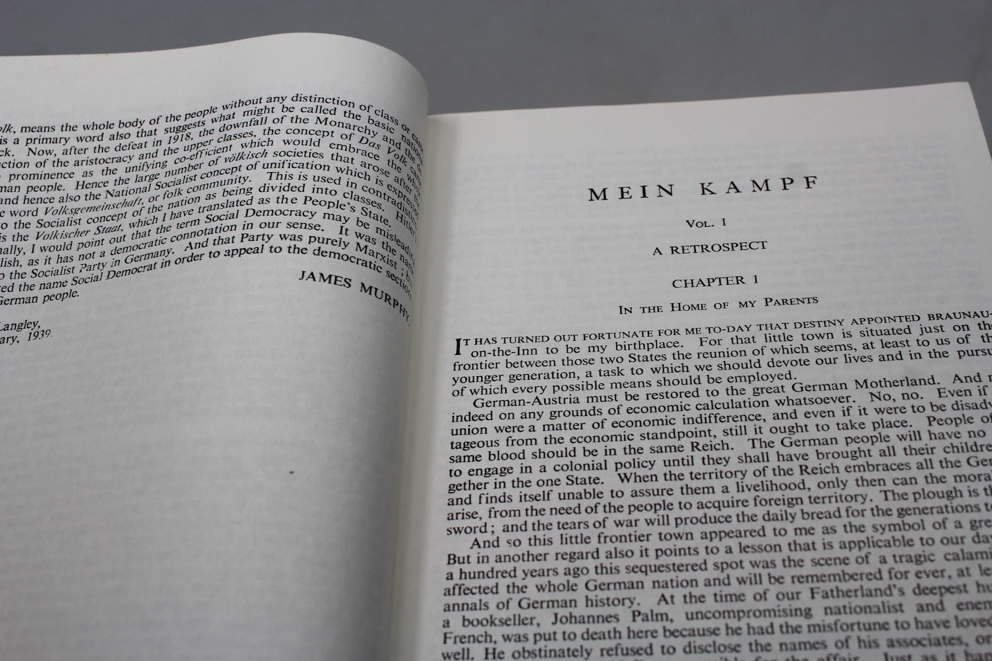 "Mein Kampf" Anastatica - fine anni 90' primi del 2000 in lingua Inglese