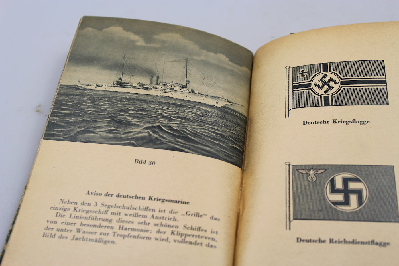 "Was man uber die kriegsschiffs typen wissen muss" - Oberkommando der Kriegsmarine