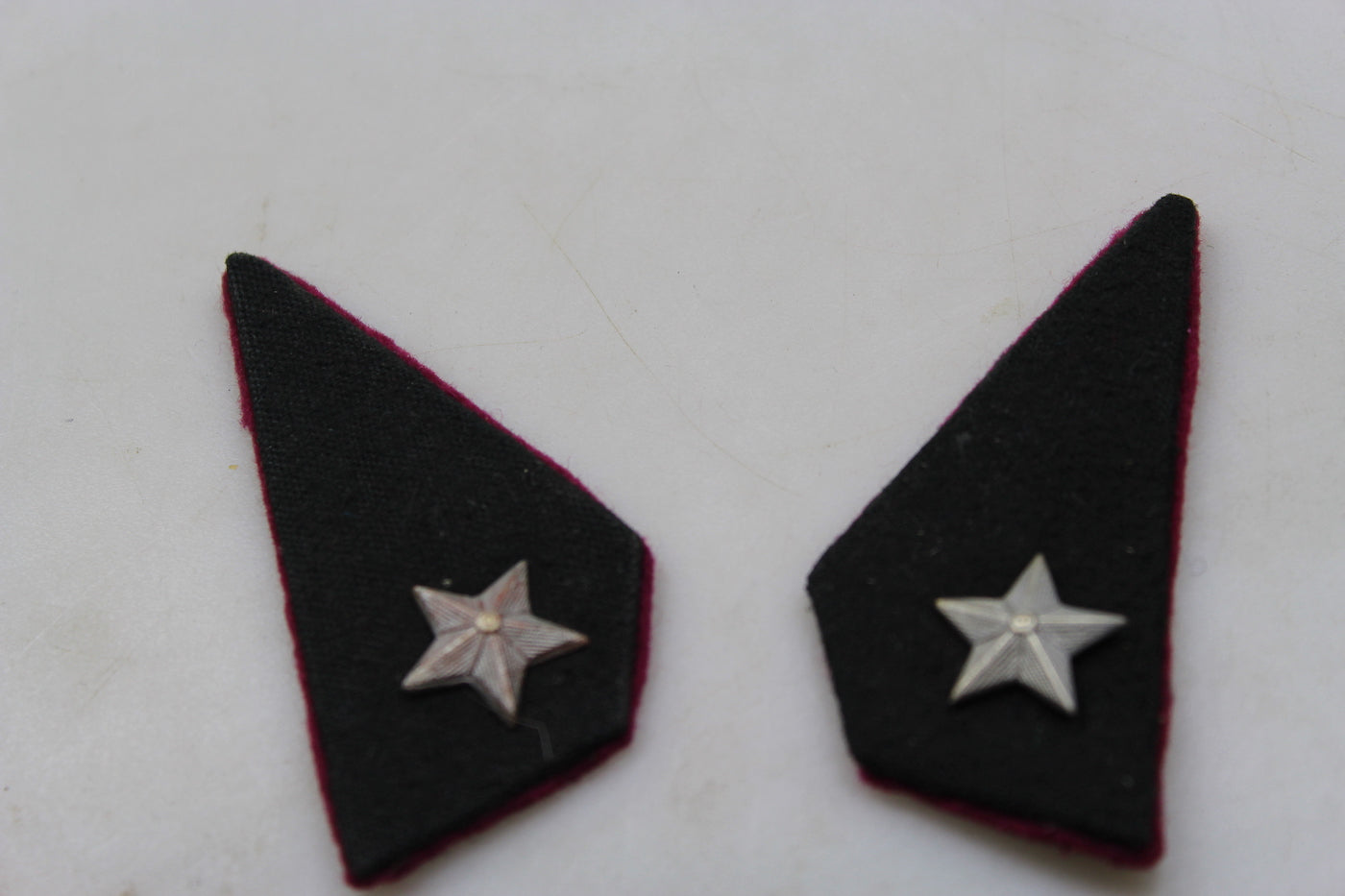 Coppia mostrine Ufficiale REI WW 2