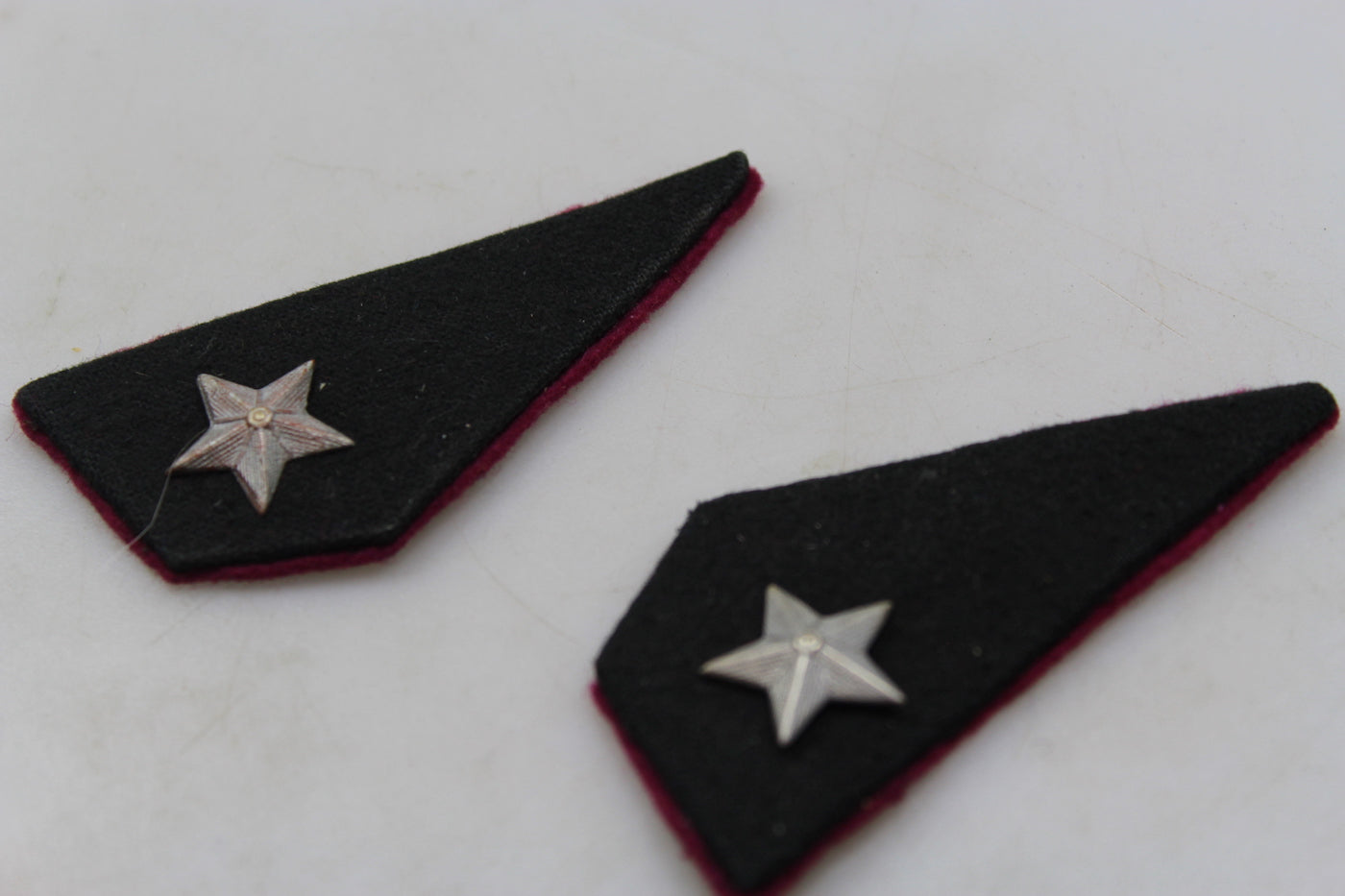Coppia mostrine Ufficiale REI WW 2