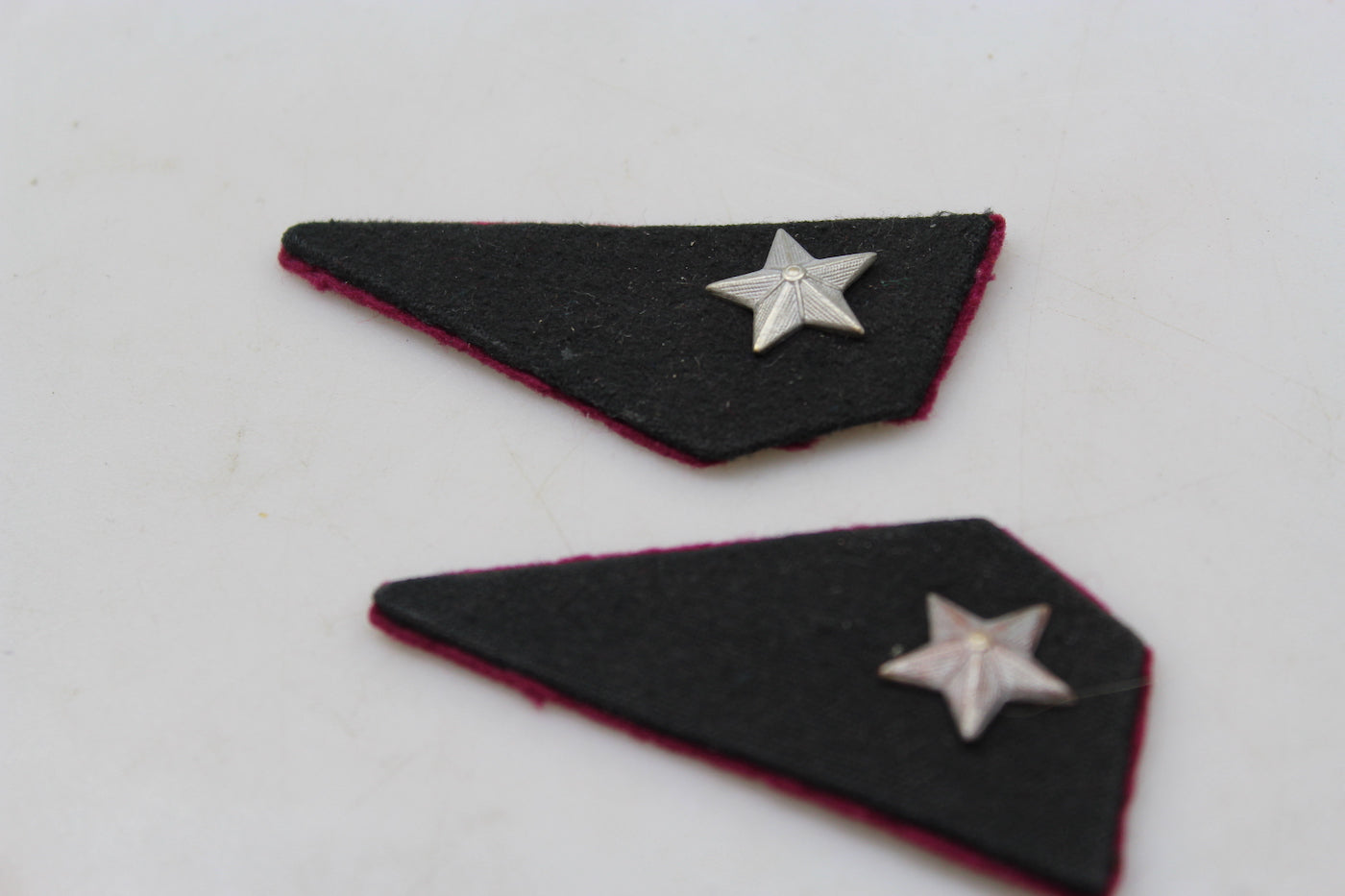 Coppia mostrine Ufficiale REI WW 2