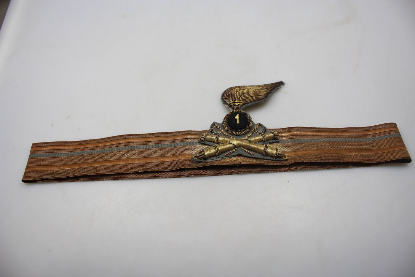 Fregio e gallone da Maggiore berretto M.34 Ufficiale "Voloire"