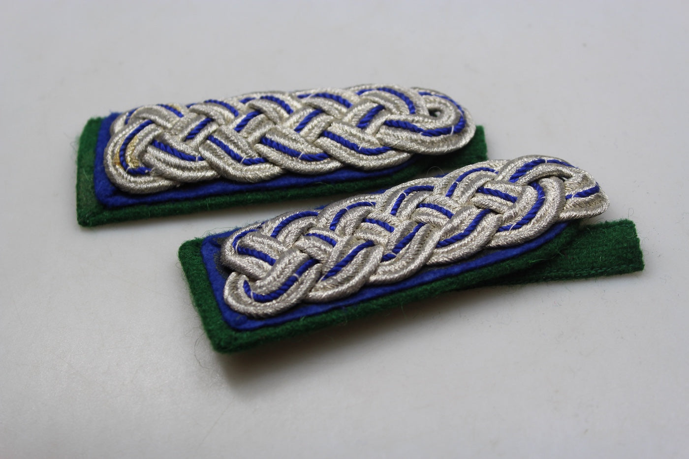 REPRO coppia di spalline Ufficiale Amministrazione TSD WH WW2