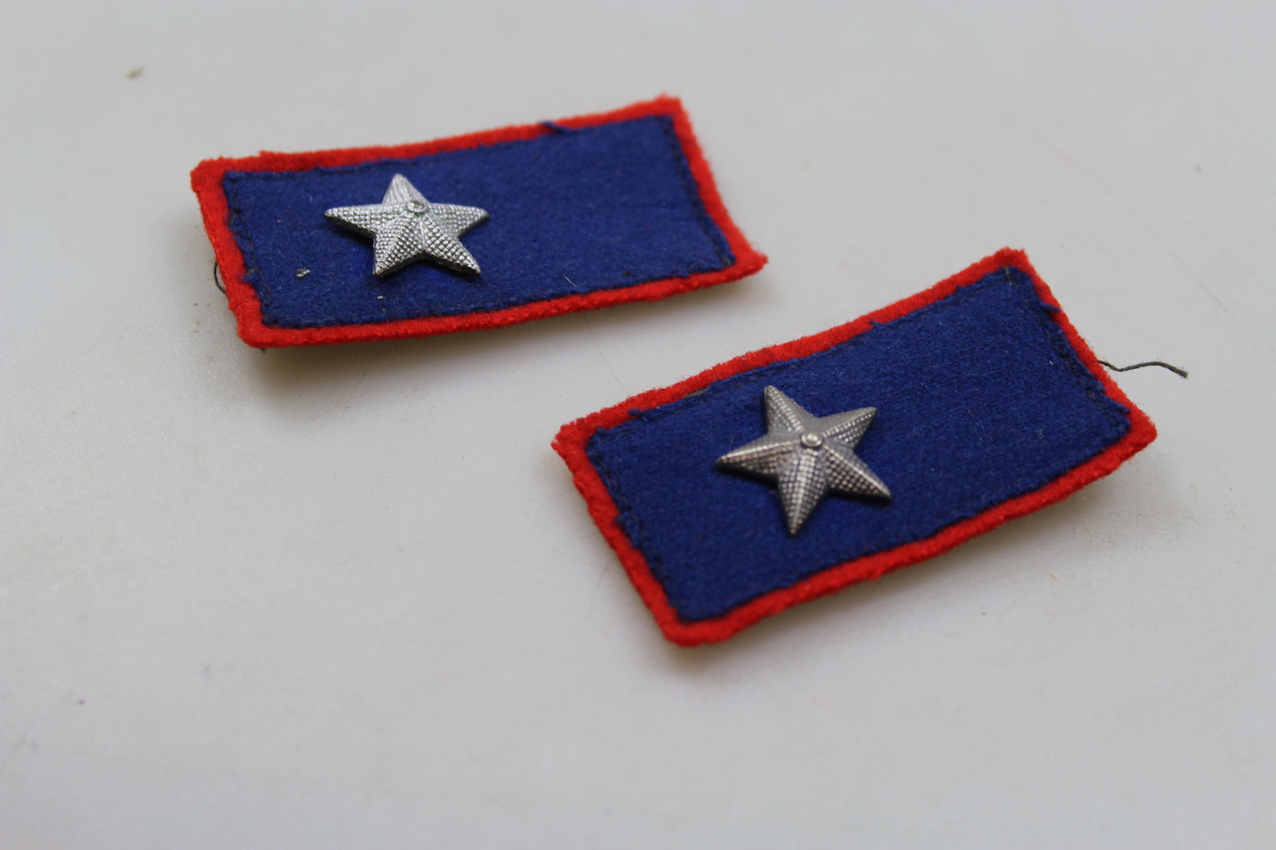 Coppia mostrine Ufficiale REI WW 2