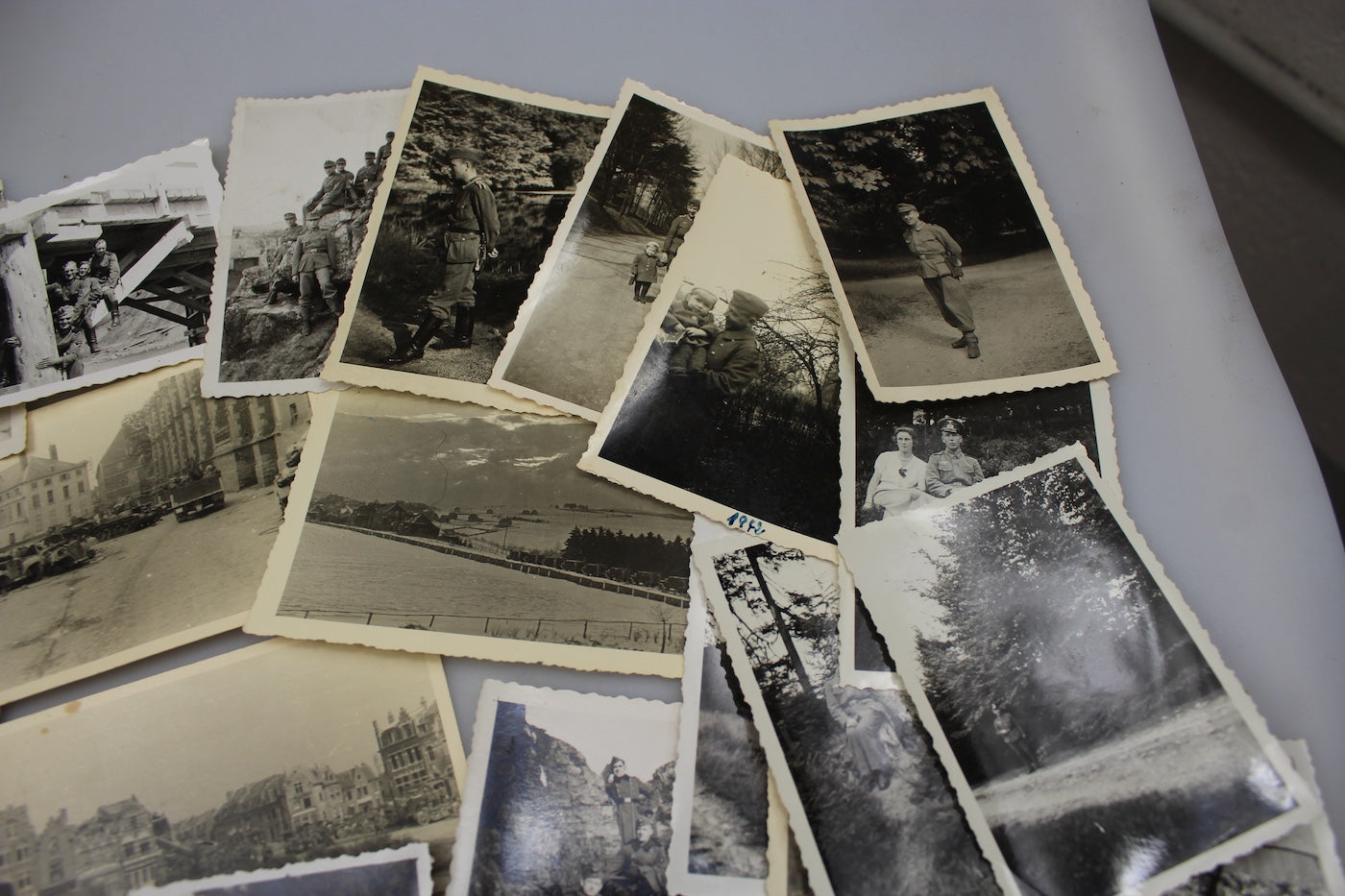 #50 foto unico soldato Heer WW2