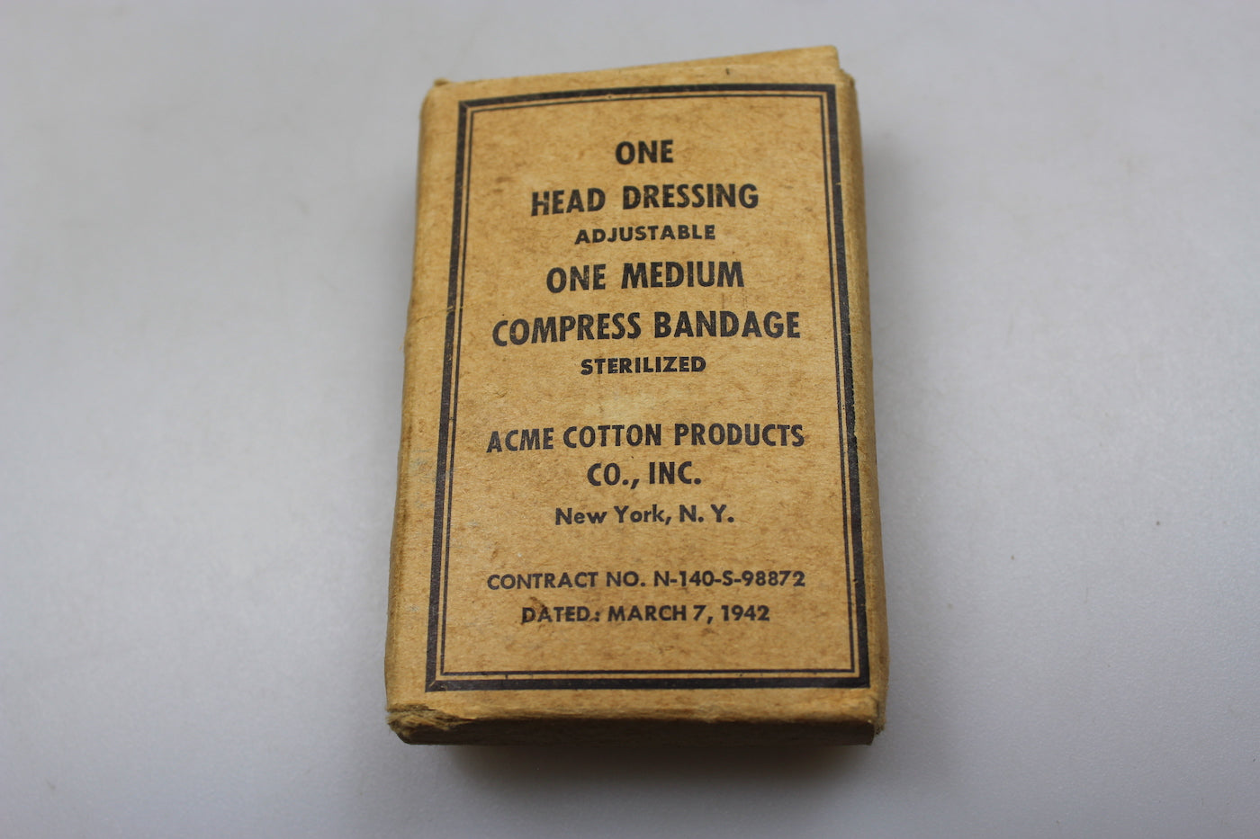 Medicazione US Army WW2