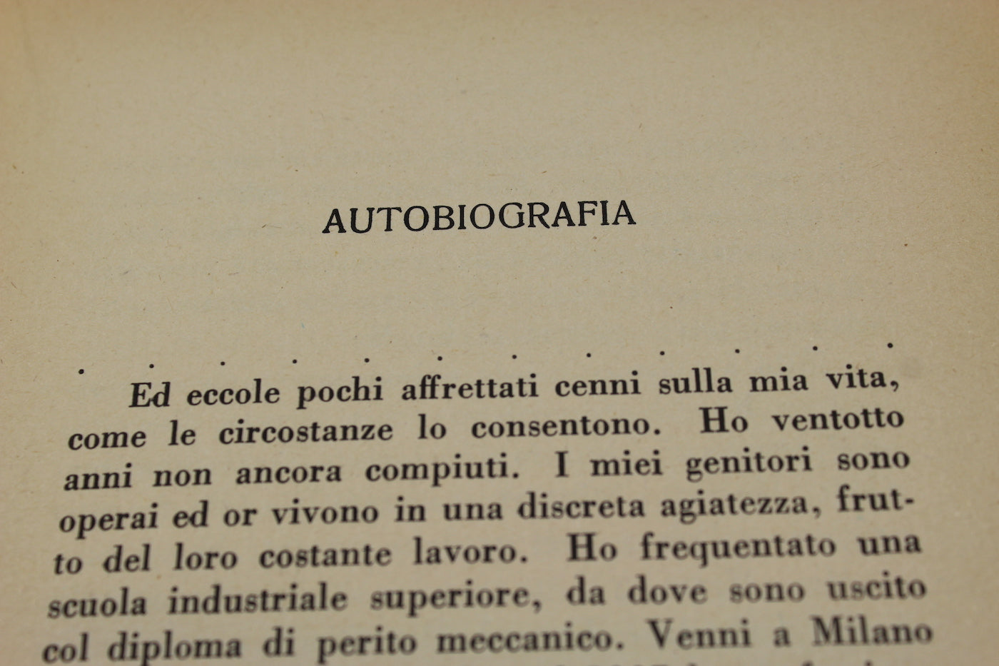 "Corridoni" Tullio Masotti - 1933