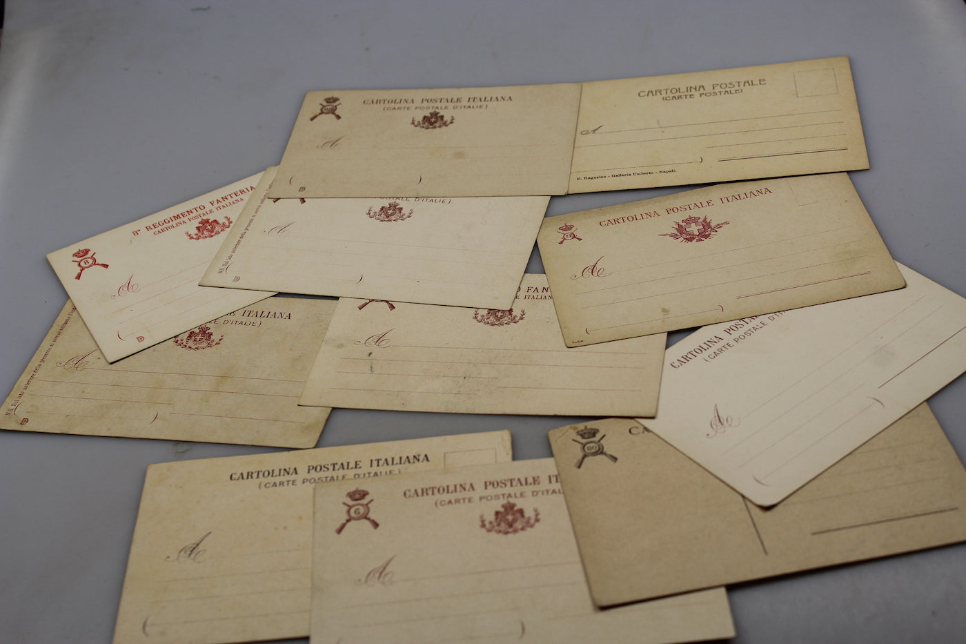 Cartoline postali Reggimenti Fanteria WW1