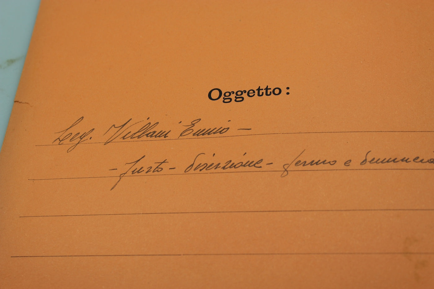 Cartella da ufficio Comando Generale MVSN