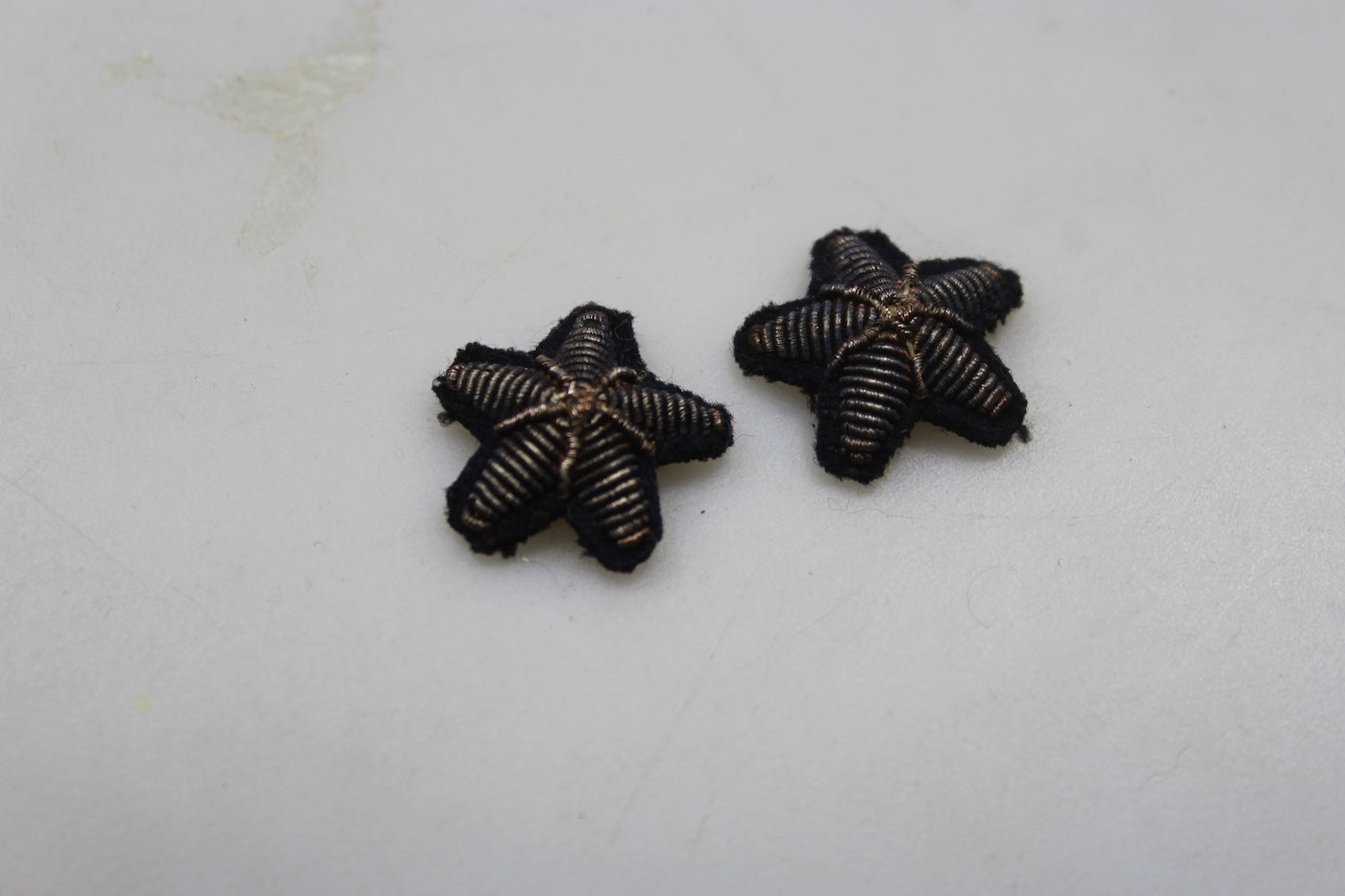 Coppia stellette Ufficiale RA/RM anni 30/40