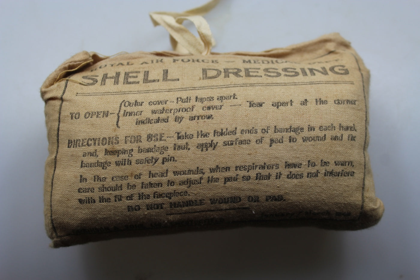 Pacchetto di medicazione Inglese WW2