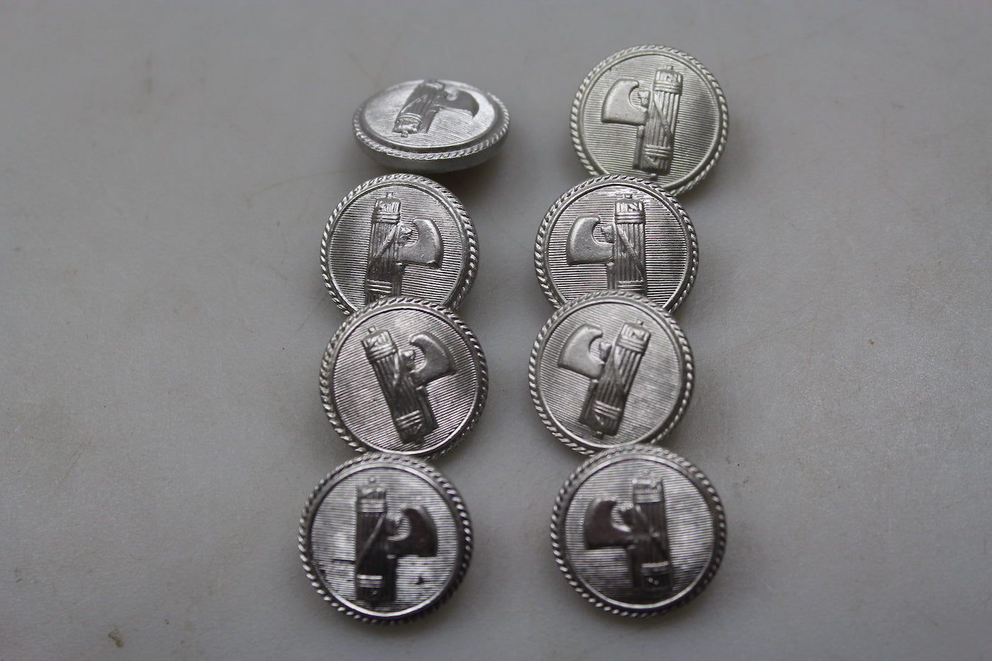 Bottoni PNF silver