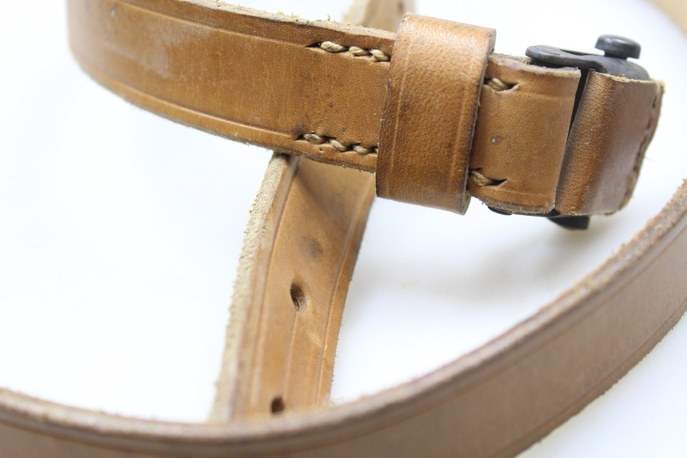 Cinghia in cuoio per Beretta MAB e Carcano 91