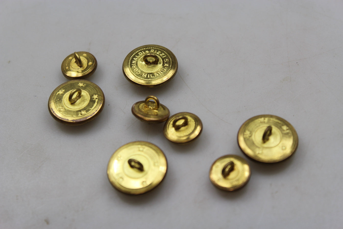 Bottoni M.34 Ufficiale REI WW 2