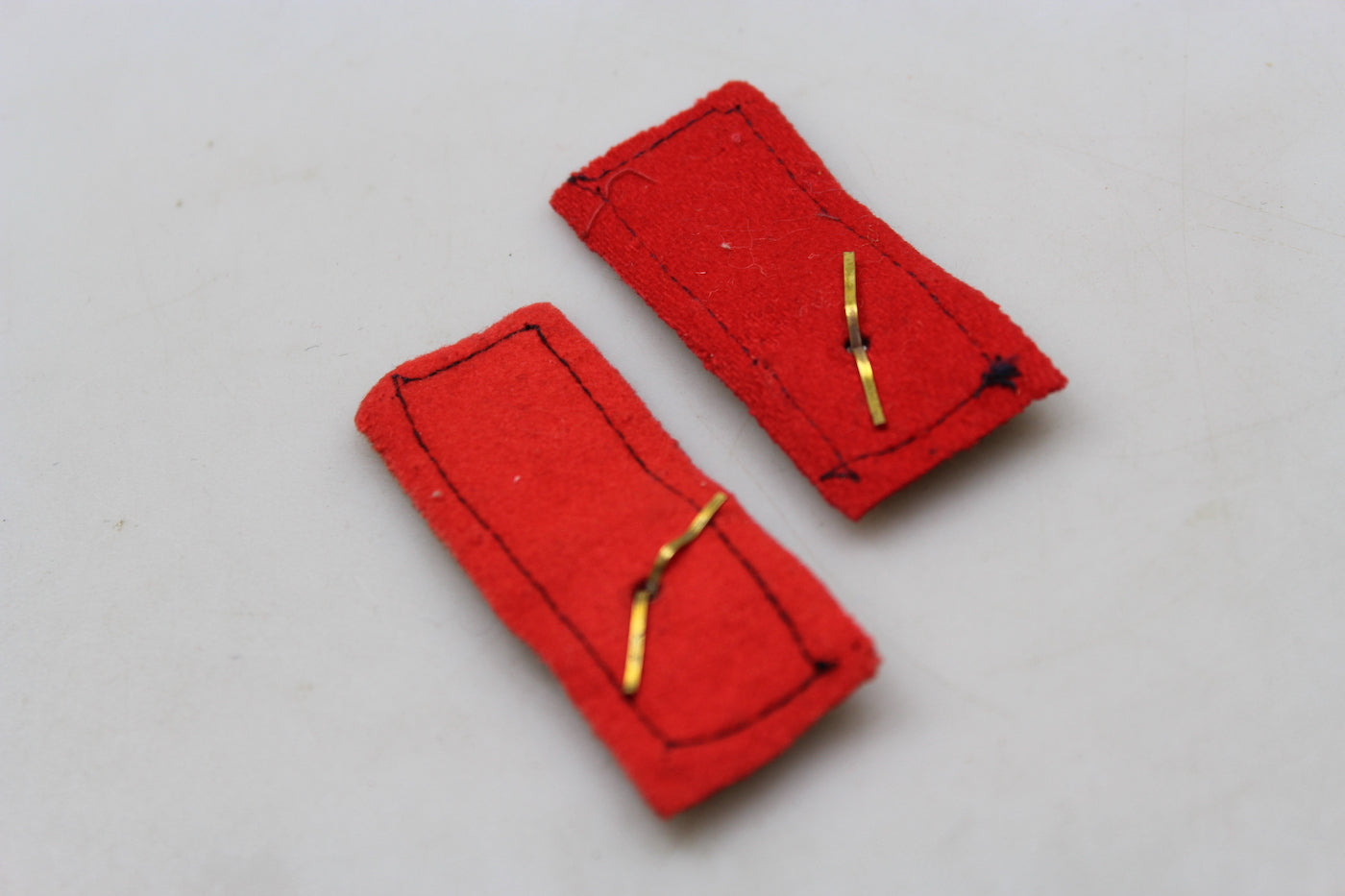 Coppia mostrine Ufficiale REI WW 2