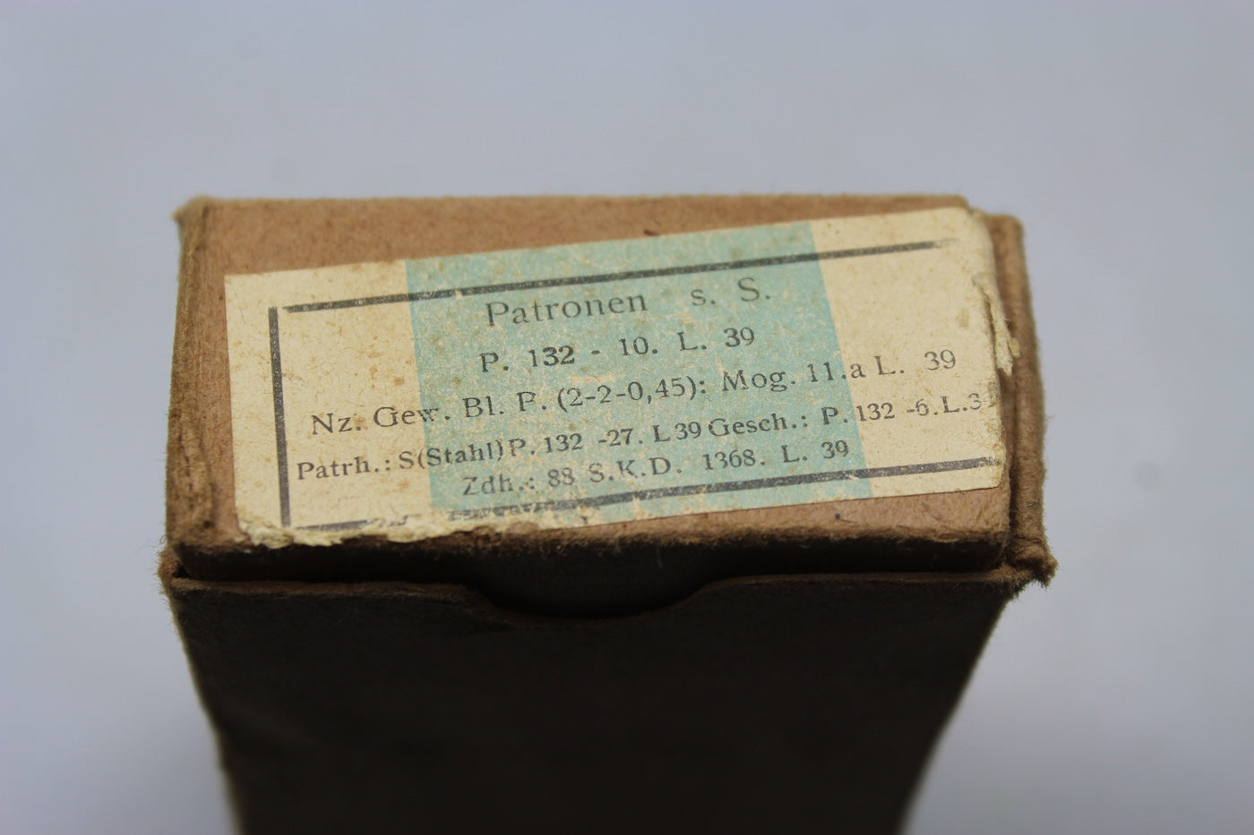 Scatola vuota 15 colpi K.98 1939