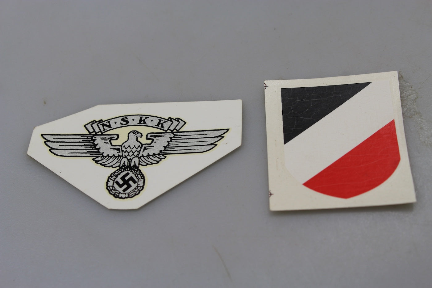 REPRO doppia decals NSKK con tricolore
