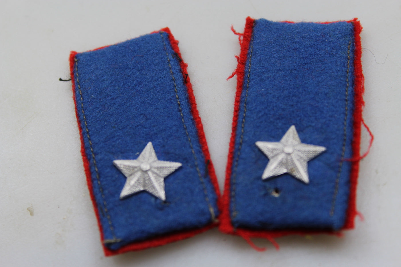 Coppia mostrine Ufficiale REI WW 2