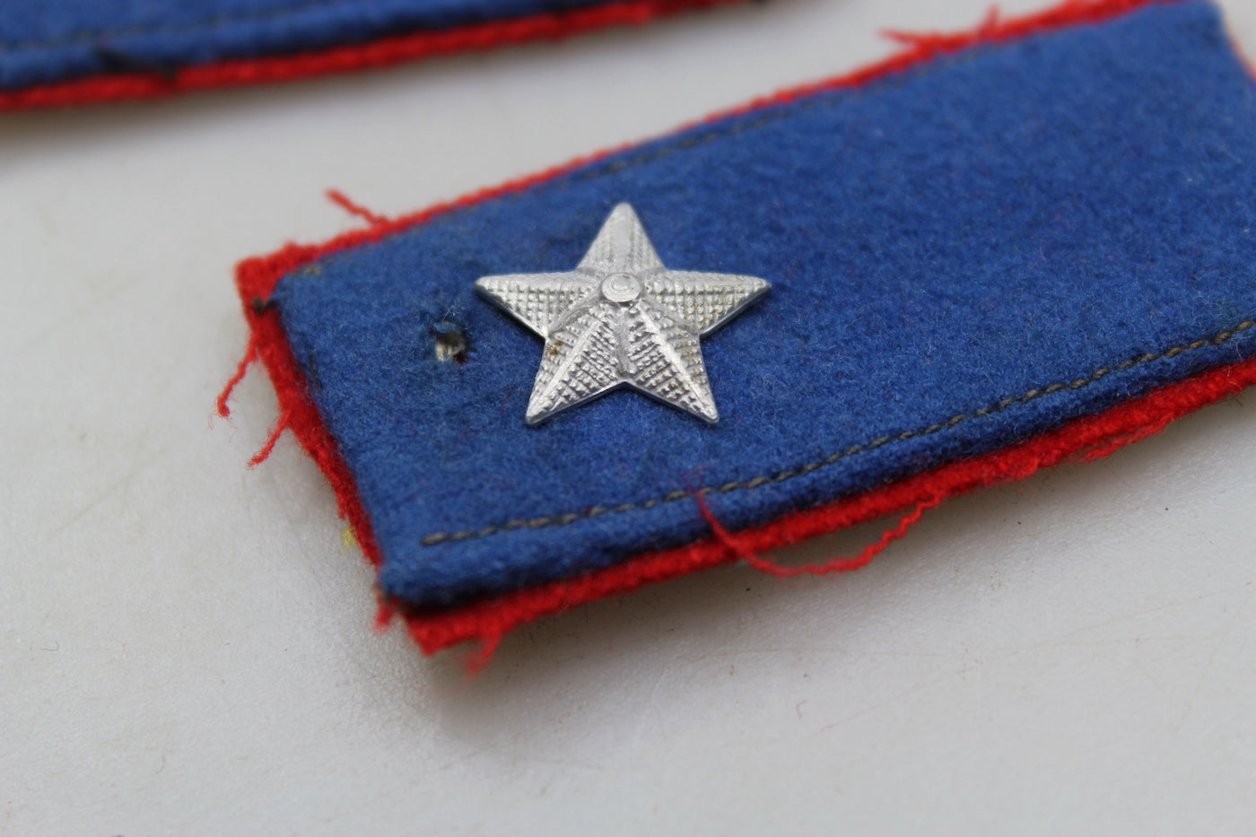 Coppia mostrine Ufficiale REI WW 2