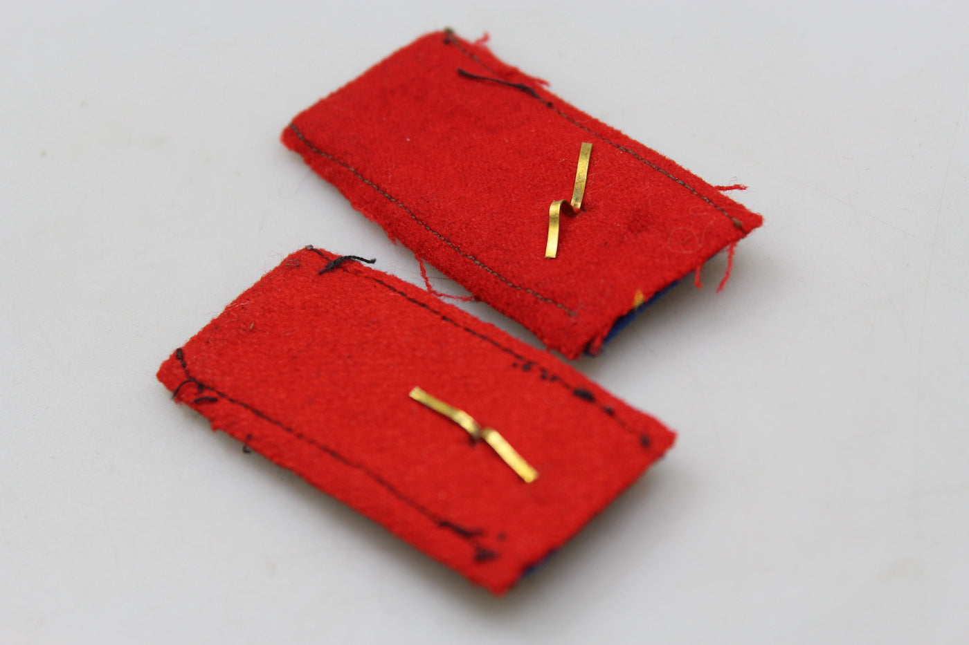 Coppia mostrine Ufficiale REI WW 2