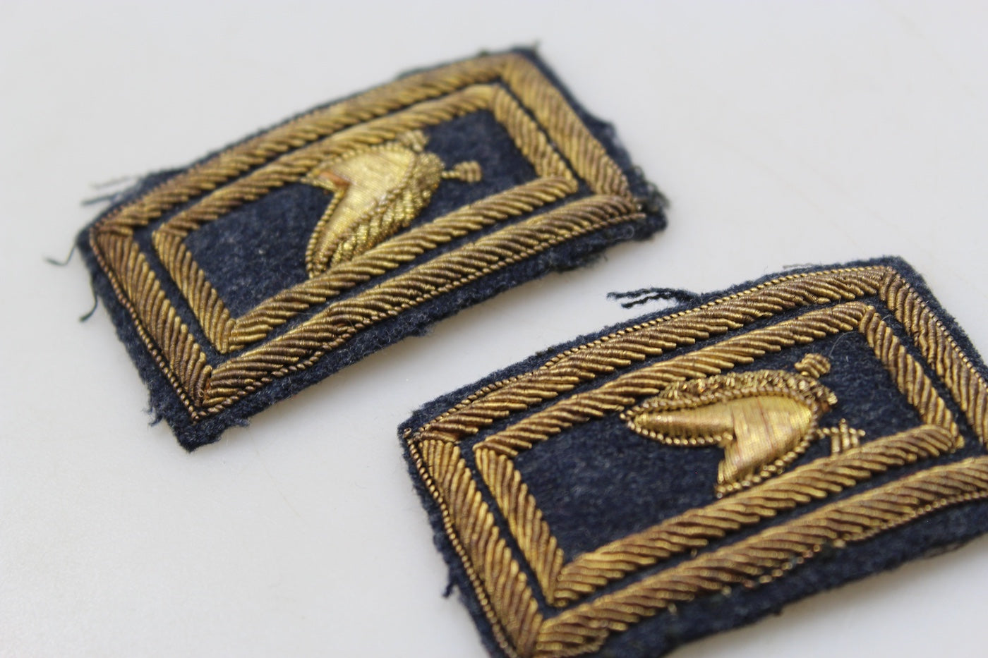 Coppia travette Ufficiale Superiore RA WW 2