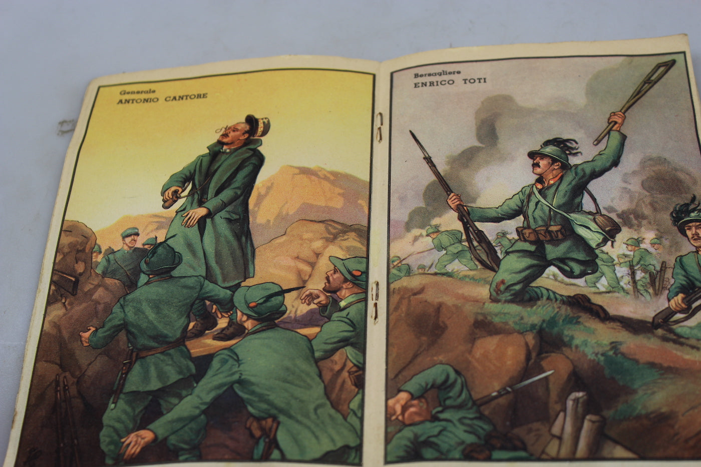 "Gli eroi della trincea 1915/18" - Liebig