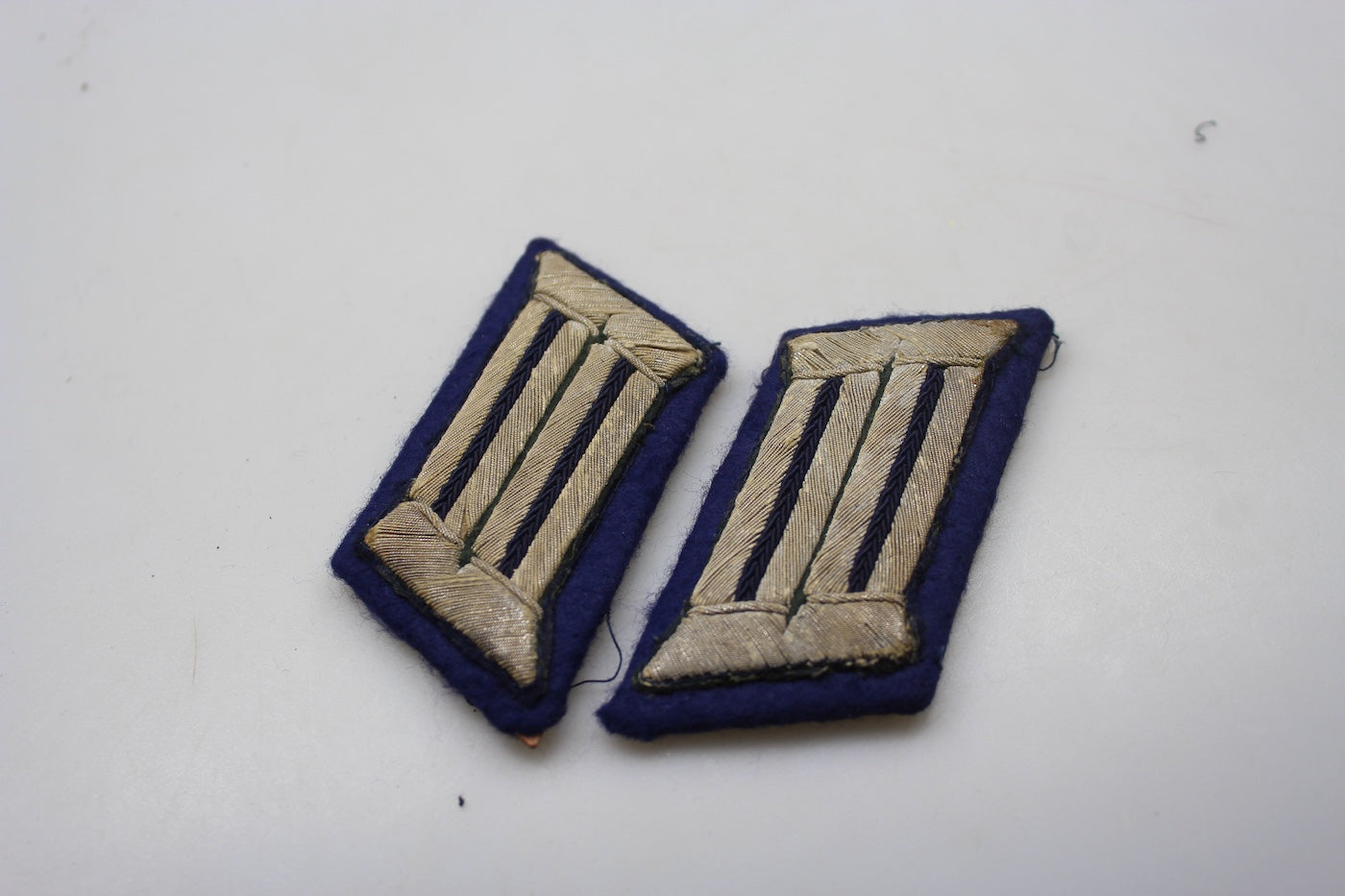 Coppia mostrine Ufficiale Sanità Heer WW2