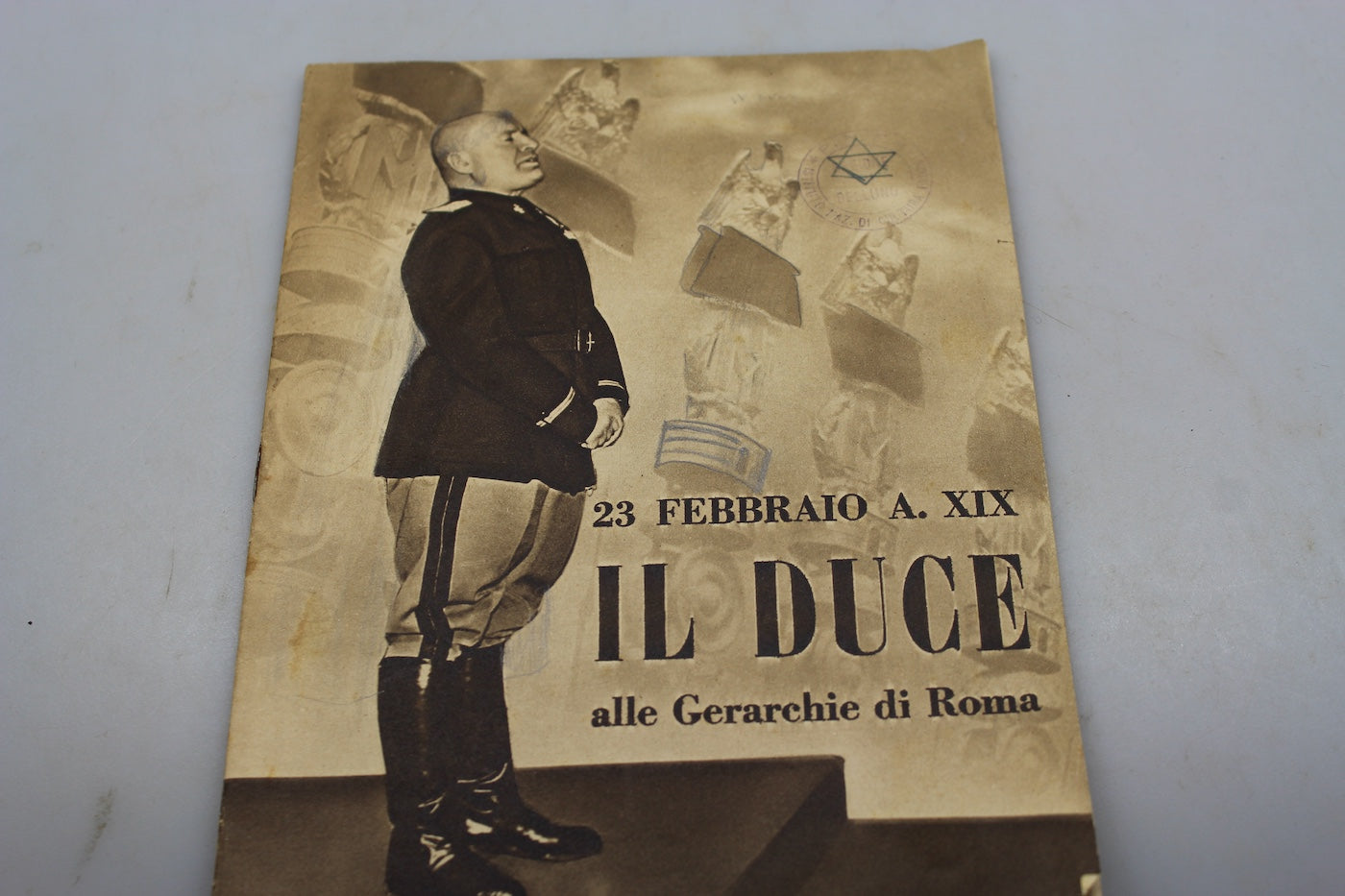 23 Febbraio anno XIX - "Il Duce alle Gerarchie di Roma"