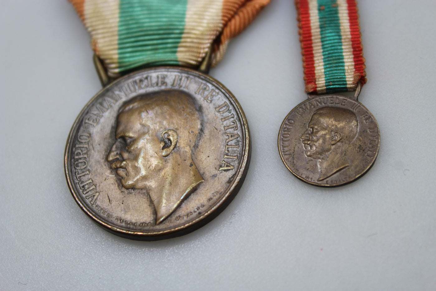 Medaglia Unità d'Italia con mignon