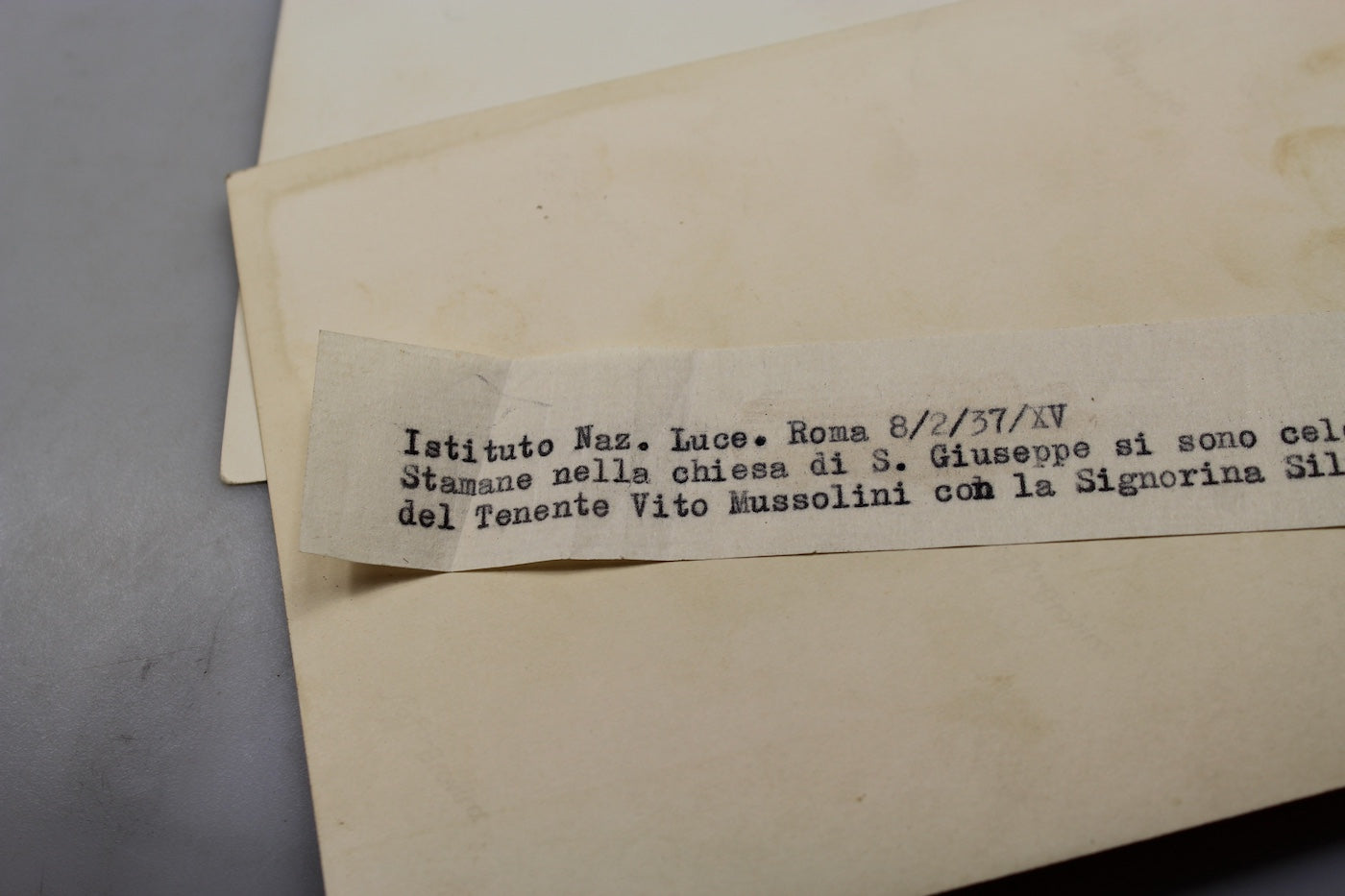 #3 foto nozze Ten. Vito Mussolini